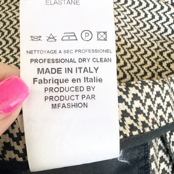 True Royal Tan and Black Print Culottes - Picture 9 of 9